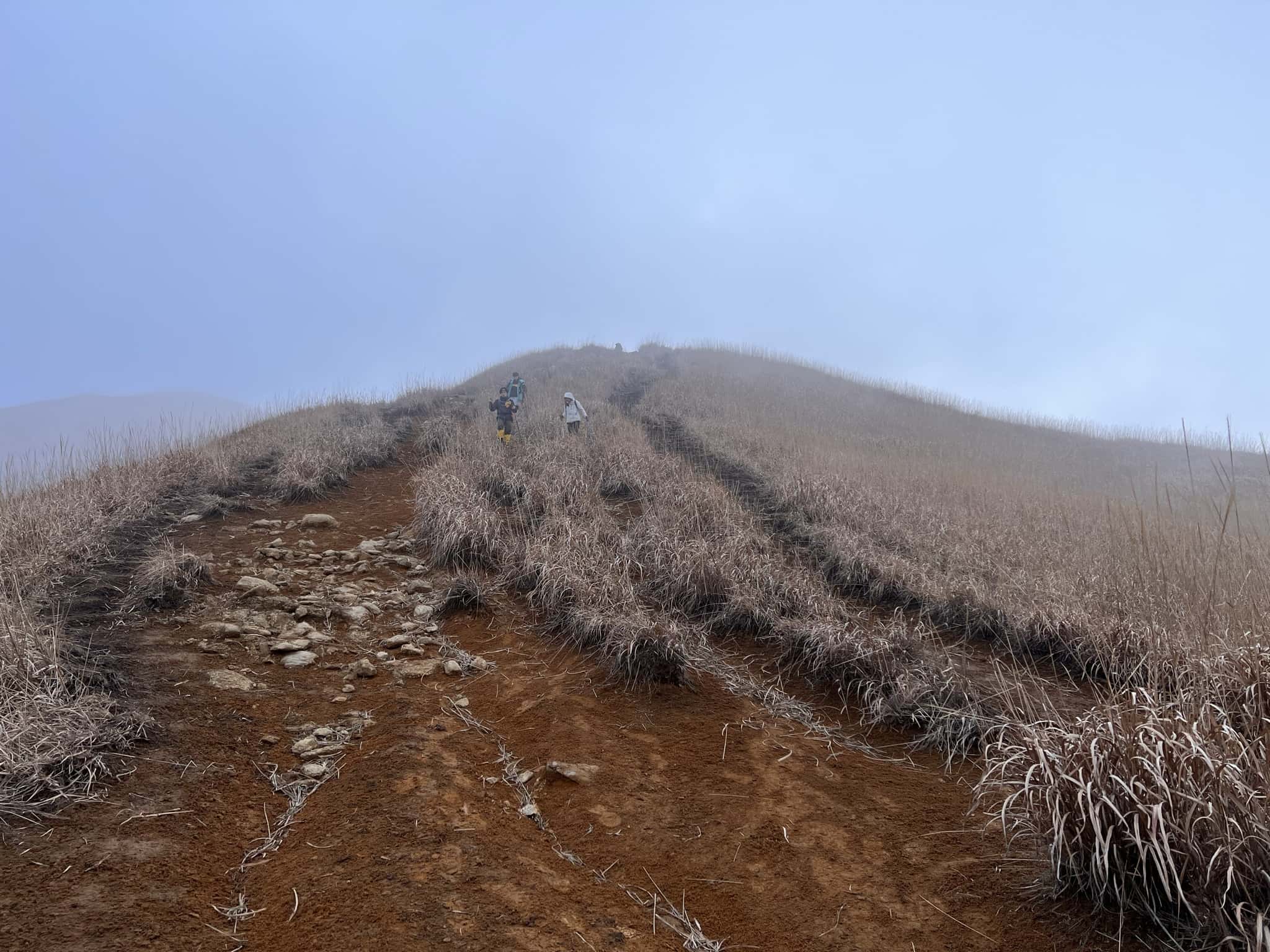 这个路是真的滑